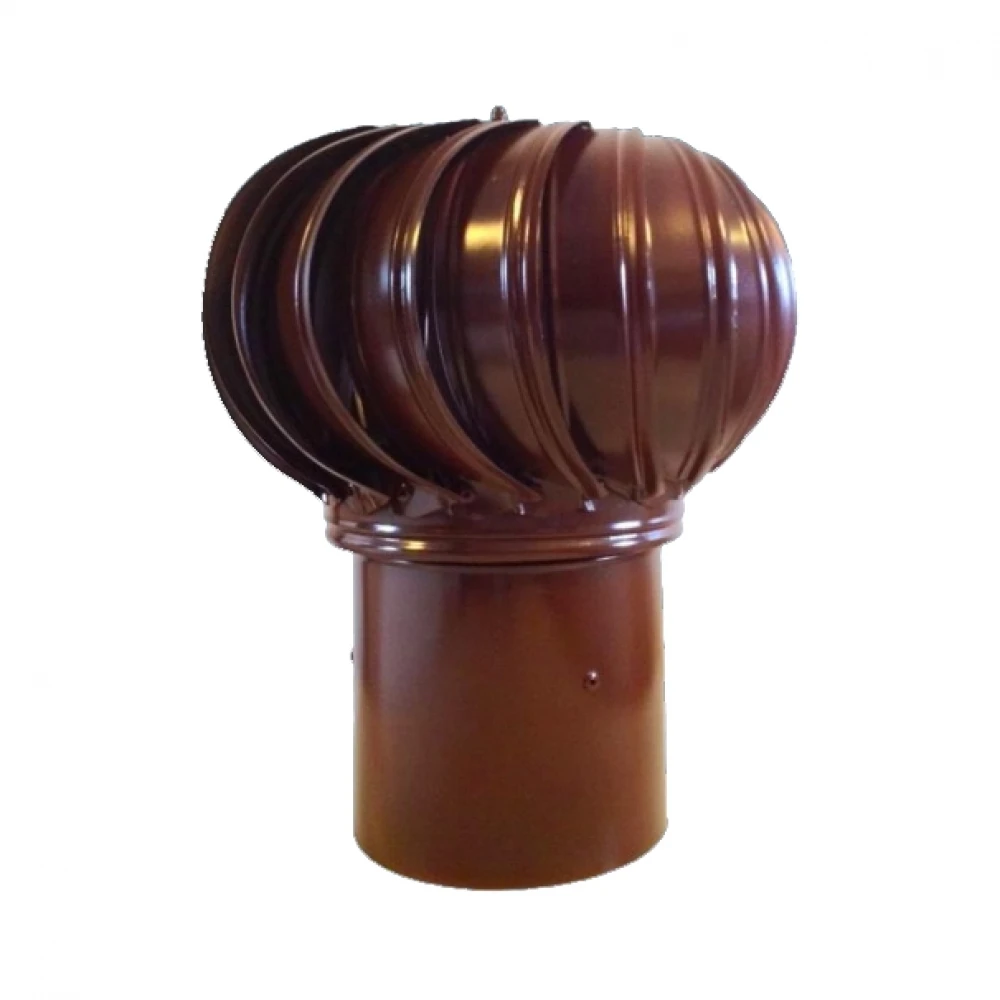 Турбодефлектор вытяжной вентиляции из краш металла TD-155