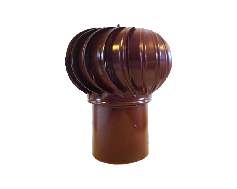 Турбодефлектор вытяжной вентиляции из краш металла TD-500 (с усилением)