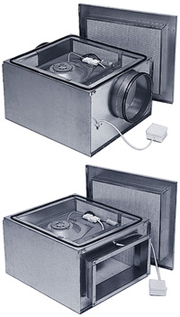 Вентиляторы в изолированном корпусе серии IRE 50x30 / 400