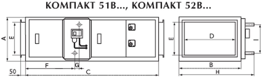Приточные установки Компакт 51В2