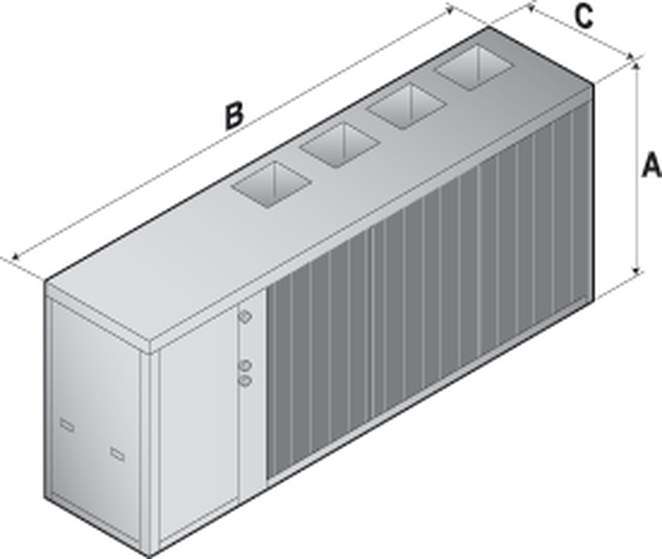 Чиллеры CDC/CDR (37 кВт - 256 кВт)