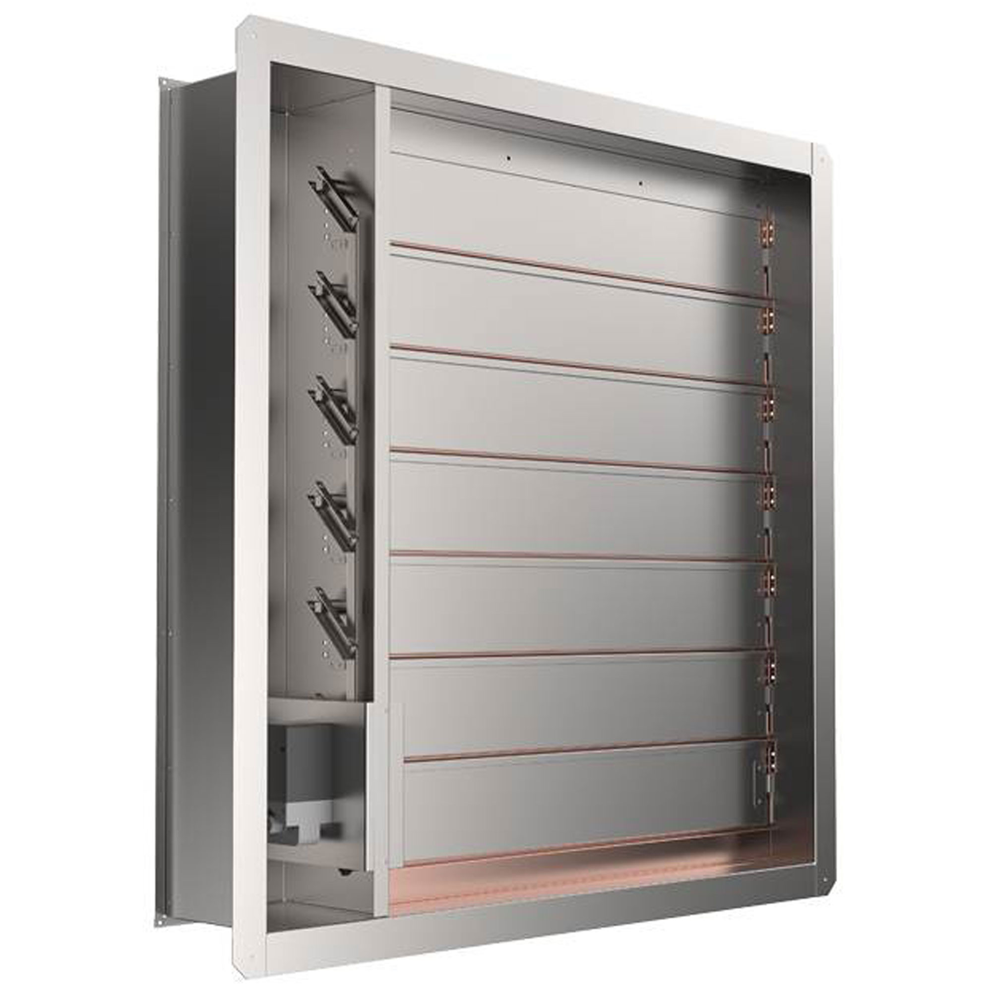Клапан противопожарный SHUFT SHFDC-60-Mn-400_400-MB24-0-0-0-0, 400×400 мм, EI 60
