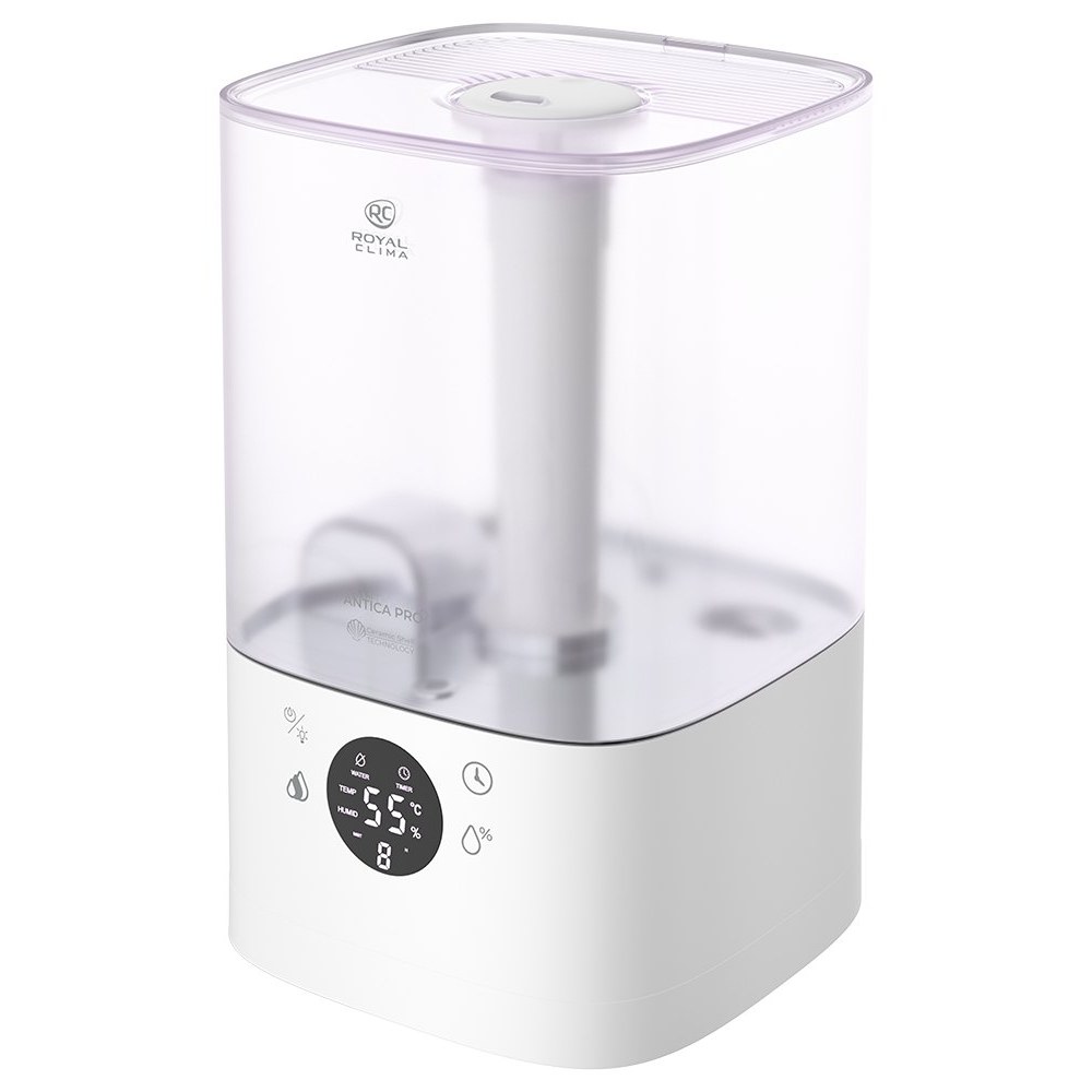 Ультразвуковой увлажнитель ROYAL Clima ANTICA Pro RUH-ANP300/4.3E-WT Ультразвуковой увлажнитель ROYAL Clima ANTICA Pro RUH-ANP300/4.3E-WT