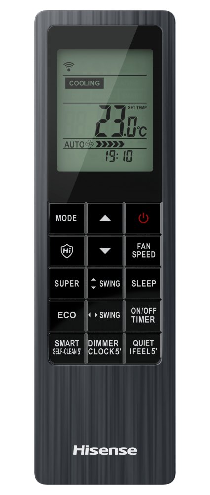 Инверторная сплит-система Hisense BLACK CRYSTAL SUPER DC Inverter AS-13UW4RVETG01(B)