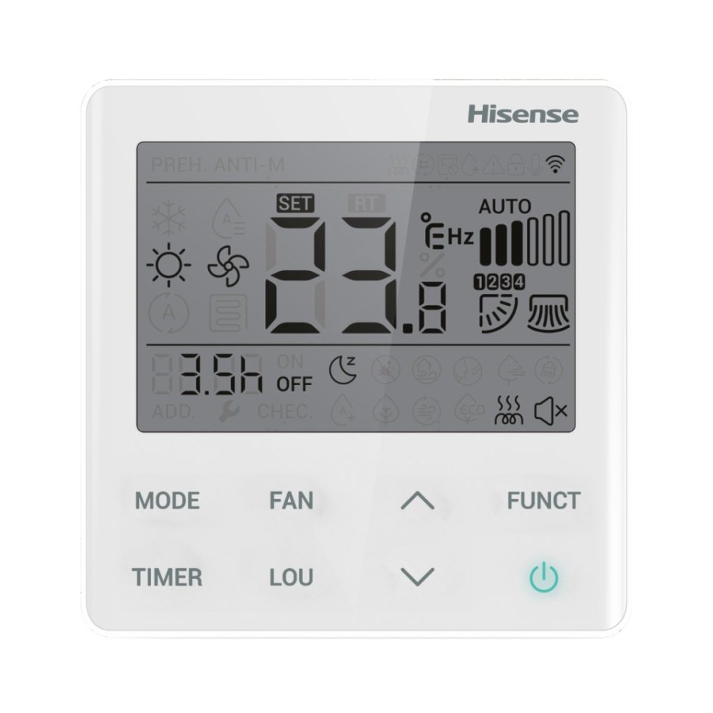 Инверторная сплит-система канального типа Hisense HEAVY EU DC Inverter AUD-24UX4RFM8/AUW-24U4RJ7 WI-FI