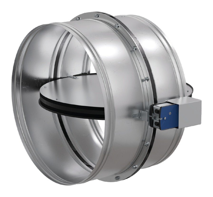 Клапан противопожарный ОЗ-90 круглый Ø450 Клапан противопожарный ОЗ-90 круглый Ø450