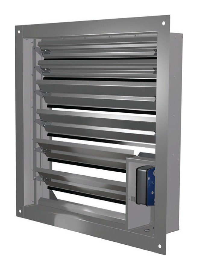 Клапан дымоудаления ДМУ-МС 400×300 многостворчатый